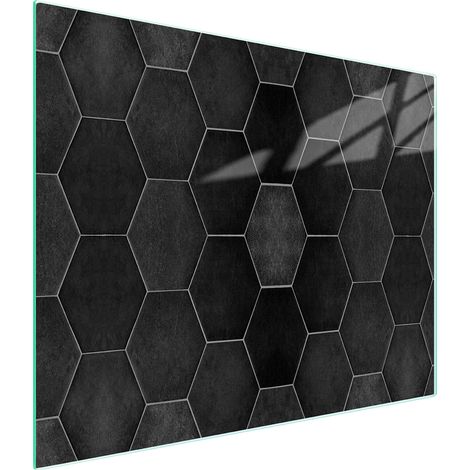 Planche à découper en verre 52 x 30 cm, peu profonde (1/5)