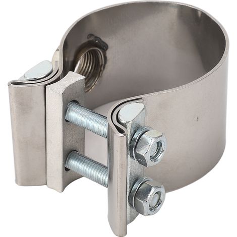 Adaptateur de fixation pour sonde à large bande, réglable, en acier inoxydable, pour tuyau d'échappement moteur. (1/5)