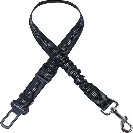 ceintures De Scurit Pour Chien De Voiture (noires), Ceintures De Scurit De Qualit Suprieure Pour Chiens, Chats, Animaux De Compagnie, Sangles Last (1/5)