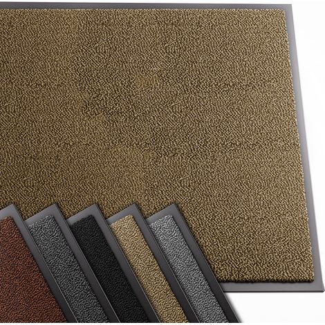 VOUNOT® Felpudo Entrada casa, 90x120cm, Beige