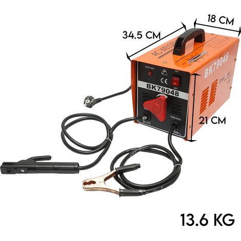 Saldatrice MMA 160A, 220V, elettrodo 1,6-3,2mm Breckner Germany (1/5)