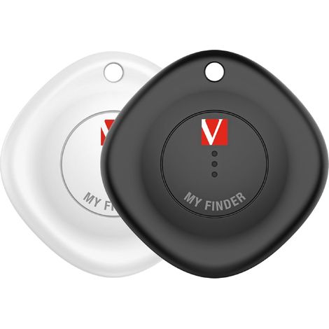 1x2 Verbatim My Finder Bluetooth Item Finder. schwarz/weiß 32131 (1/5)