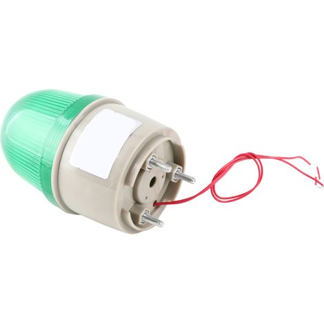 Voyant d'alarme LED BEM-2071 5W 220V AC avec signal sonore et lumineux, équipement d'avertissement industriel (1/5)