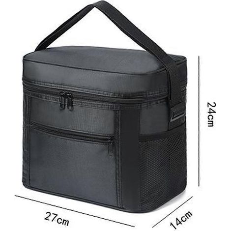 Sac isotherme Oxford grande capacité pour pique-nique, idéal pour les boissons et les aliments, parfait pour le camping et la randonnée. Sac isotherme portable pour le déjeuner, les sorties camping et