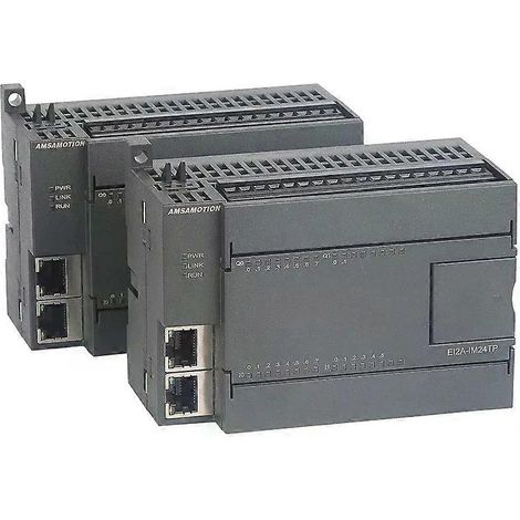 Amsamotion EtherNet/IP Remote Distributed IO PLC Module Digital 14I 10O Signal Acquisition EI2A-IM24R IM24TP Dual Network Switch (1/4)