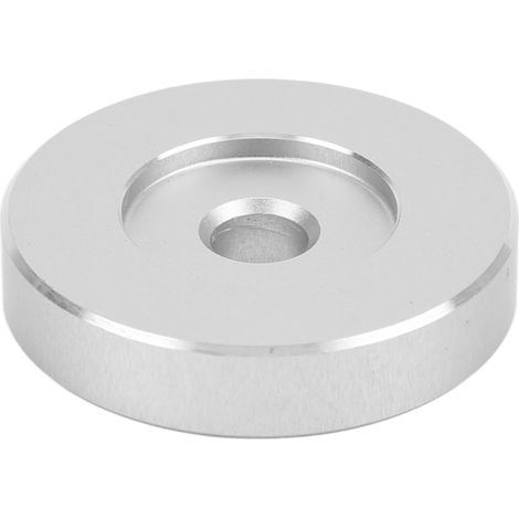 Adaptateur pour disque vinyle en métal, pièce de rechange argentée pour platine vinyle accessoire (1/5)