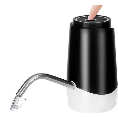 Pompe distributeur d'eau de 5 gallons, pompe électrique rechargeable par USB -- (1/5)