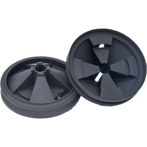 Bouchon d'évier de Cuisine Joint, élimination des Déchets, 2 Pièces Couvercle Anti-éclaboussures pour Broyeur de Déchets en Silicone adapté pour 87 Mm de Diamètre