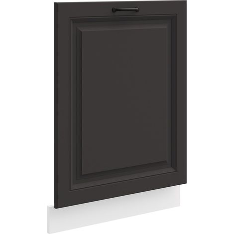 Frontblende für vollintegrierten Geschirrspüler 60 cm Stilo Grau Küche Landhaus (1/2)