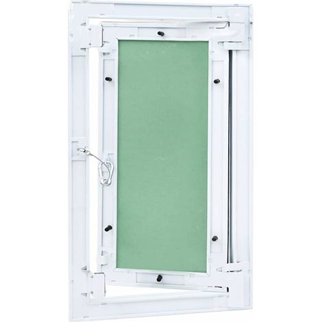 Trappe de visite Blanc 30 x 45 cm Aluminium et Plâtre CFW916944 (1/5)