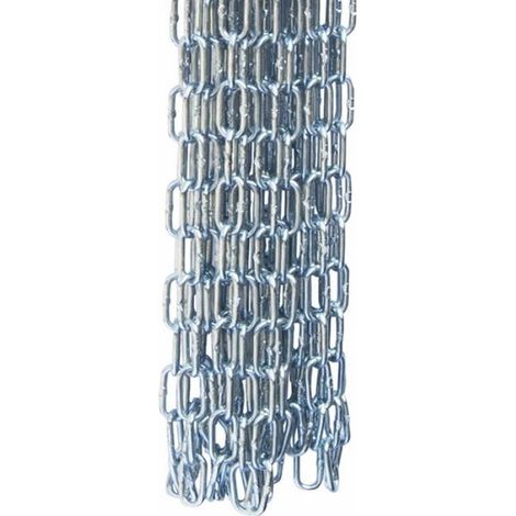 Catena genovese pretagliata Diam. 4 mm. in acciaio zincato 5 mt. (1/2)
