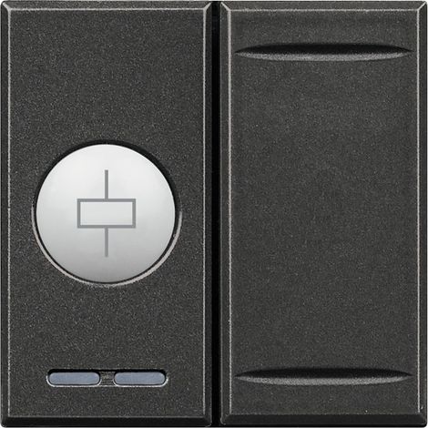Actionneur Axolute MyHOME BUS pour gestion charges anthracite BTICINO HS4672N (1/2)