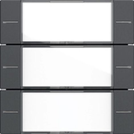 Gira Juego de balancines 3f BSF Sensor táctil 4.55 Claro/Antracita [577328], 5773 28