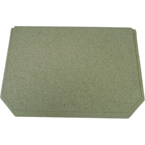 Déflecteur en bas pour poêles à cheminée Momo de Wodtke - vermiculite - dimensions d'encastrement parfaitement adaptées