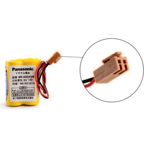 Pack piles PANASONIC BRA - Lithium - 6V - 1800mAh + connecteur