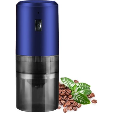 Moulin à café électrique - Moulin à café - Cafetière - Moulin à café - Plastique - Bleu (1/5)