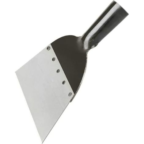 SHINING HOUSEPelle plate multifonction en acier pour le nettoyage de jardin - Pelle à glace - Outil de désherbage - Plantation - Outil de désherbage (21 x 25,5 x 3,4 cm) (1/5)