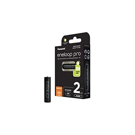 Panasonic AAA 930 mAh 2 unidades eneloop Pro BK-4HCDE/2BE (1/5)
