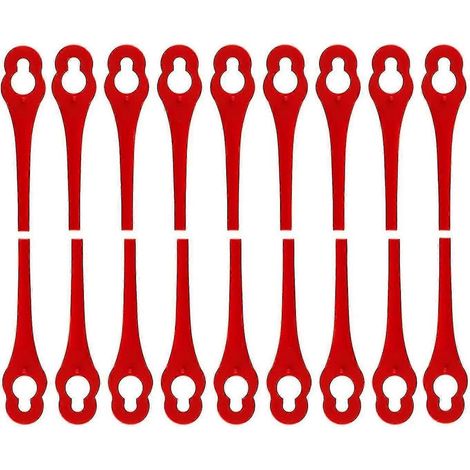 Lot De 100 Lames De Rechange Pour Florabest Coupe Bordure Lidl Frta 20 A1,fat 18b2, Fat 18b3 (1/2)