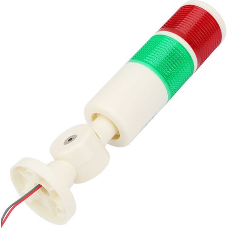 Signal lumineux d'alarme de l'indicateur LED rouge / vert de machine de commande numérique par ordinateur 24VDC (1/5)