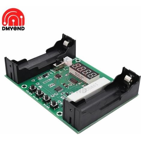 Testeur De Capacité Batterie Lithium - Xh-m240 - Pour Cellules 18650 - Décharge Numérique Contrôlée - Affichage Mah Mwh - Alimentation DC 5 V à 12 V - Unité ×1 (1/4)