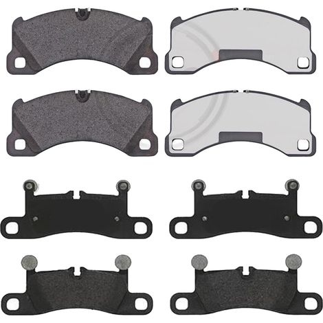 KIT PASTIGLIE FRENO ANTERIORI E POSTERIORI compatibile con RENAULT CAPTUR II / PASTIGLIE FRENANTI AUTO OEM P 68 050,P 68 041 / SOSTITUZIONE DIRETTA / BASSA POLVERE / SILENZIOSO