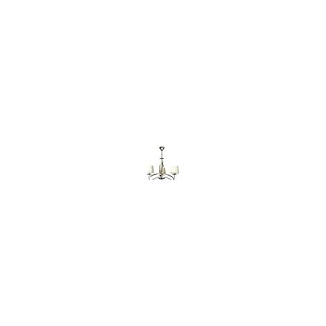 detroit Deckenleuchte dede 3xe14 h.reg.xd.60cm Leder/Beige