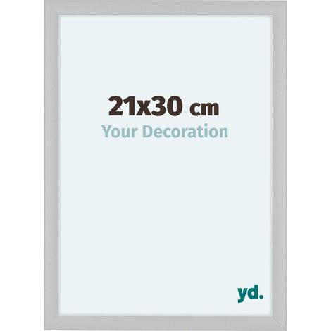 yd. - Cadre photo 21x30 - Blanc Mat - MDF - Como (1/5)