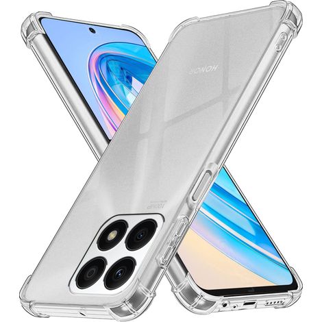 Custodia per Honor X8a 4G, resistente alle cadute, trasparente (1/4)