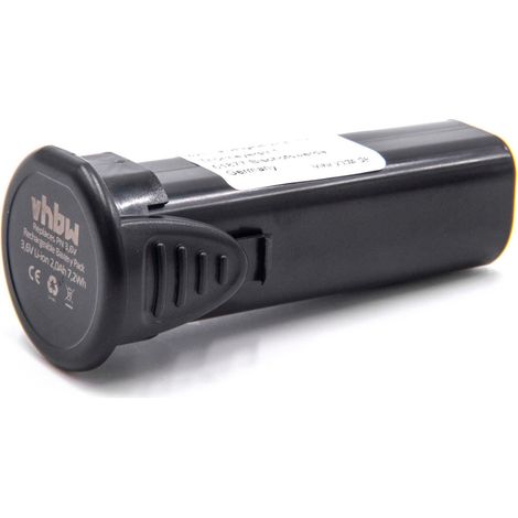 vhbw Akku kompatibel mit Panasonic EZ7411, EZ7410X, EZ7410LA1S, EZ7410LA1J, EZ7410, EY7411LA1S Werkzeug (2000 mAh, Li-Ion, 3,6 V)