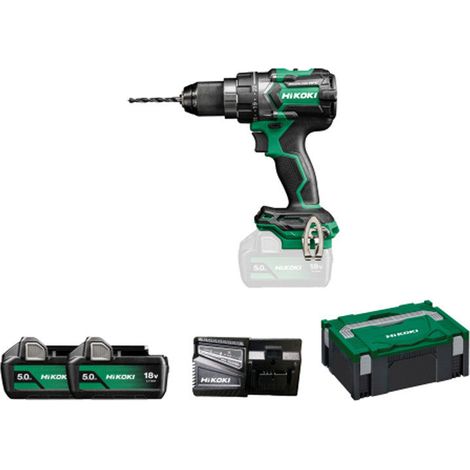 Taladro atornillador HIKOKI 18V 5.0Ah 140 Nm - DS18DCWPZ (1/3)