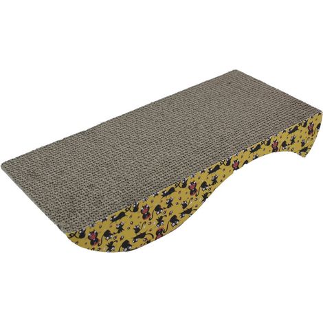Set 6 pezzi Tiragraffi Cartone modello Wavy cm 45 con Catnip