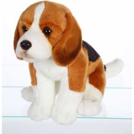 Beagle Dog Plush - GIPSY TOYS - Sitting. 25 cm (1/2)
