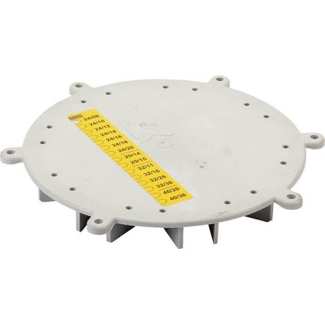 Testa distributore completa 24 8 KVERNELAND ACCORD AC495606 (1/2)