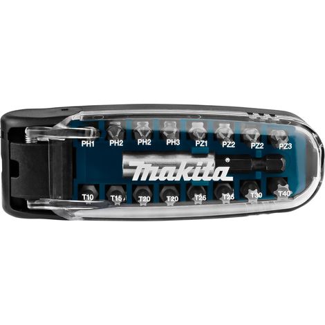 Schraubzubehör set makita p 79778 leichtes kunststoff