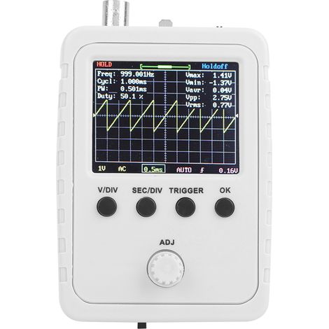 Oscilloscope numérique portable DIY FNIRSI-150 15001K 0-200 kHz 5 mV / Div-20 mV / Idv (1/5)