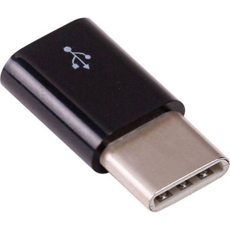 Raspberry Pi® 789RP-19040801 Adaptateur USB Raspberry Pi® [1x USB-C® mâle - 1x Micro USB femelle] noir Y347832
