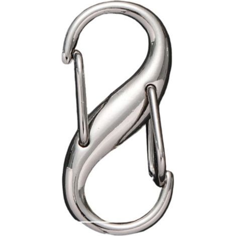 [JAMAIS UTILISÉ] 【16 Pièces】Double Clip à Ressort et Mousqueton Antivol - Pour Sac à Dos, Randonnée et Camping - Sécurité Renforcée en Extérieur (1/4)