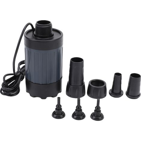 Ortviai Pompe Submersible Sans Balai 22 W – 2200 L/h, Hauteur Manométrique 3,5 m, Alimentation DC 24 V, Silencieuse pour Aquarium et Bassin (1/5)