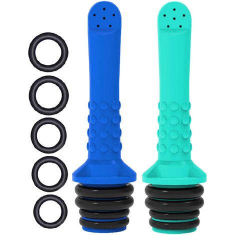 Lot de 2 bidets de voyage portables compatibles avec la plupart des biberons, pulvérisateur personnel portatif pour l'hygiène intime après l'accouchement, les soins post-partum, le camping et la condu (1/5)