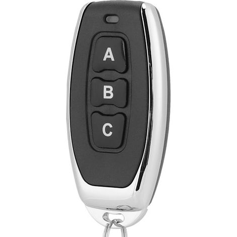 Telecomando universale wireless in metallo per cancello elettrico e porta da garage, con 3 chiavi di copia. (1/5)