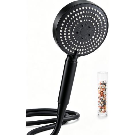 Pommeau de Douche avec Tuyau 1,6m Anti Calcaire 6 Modes (1/5)