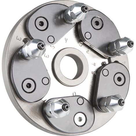 Plateau centrage universel cylindrique ø38mmPlateau centrage universel cylindrique pour arbre d'équilibreuse ø38mm - EQ 8380 - CLAS Equipements (1/2)