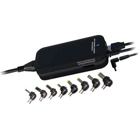 Alimentatore Switching 12/20vdc 90w con USB n. 8 plug per notebook TA09C4 90W MKC Power