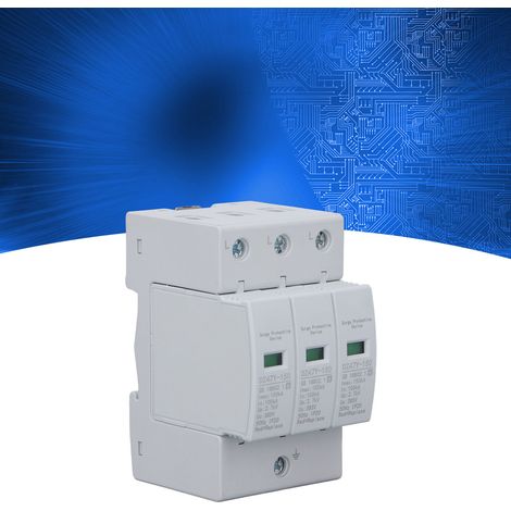 Parafoudre DZ47Y-150 pour la surveillance domestique, 150 kA, pour boîtes et armoires de distribution, protection secondaire, 385 V triphasé (1/5)