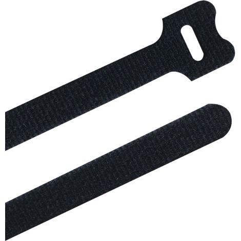 Klett-Kabelbinder 200x12,5 schwarz BMNM2013 /100 Stück/