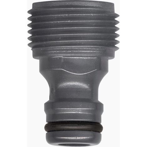 Adaptador macho 20x27 para conexión automática Jardibric (1/2)