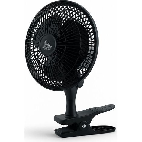 Zylkon Clip Ventilator 15W – Leiser Mini Umluft-Ventilator für Growbox (1/5)