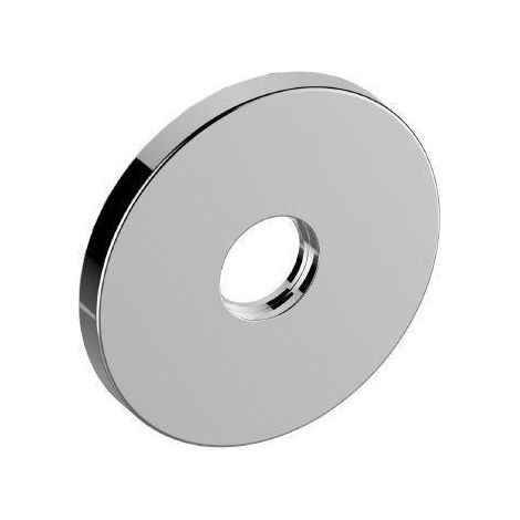Rosace murale IXMO 105 mm, ronde, en laiton, finition inox KEUCO