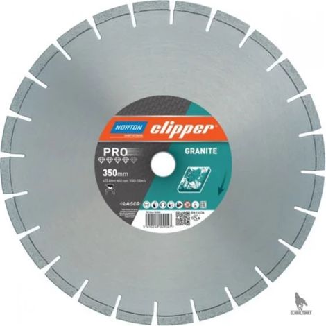 Disque diamant PRO GRANITE Ø500 x 25,4 mm NORTON CLIPPER (1/2)